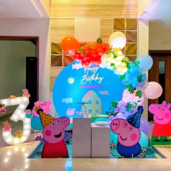 Peppa Pig Joyful Top Load Birthday Decor